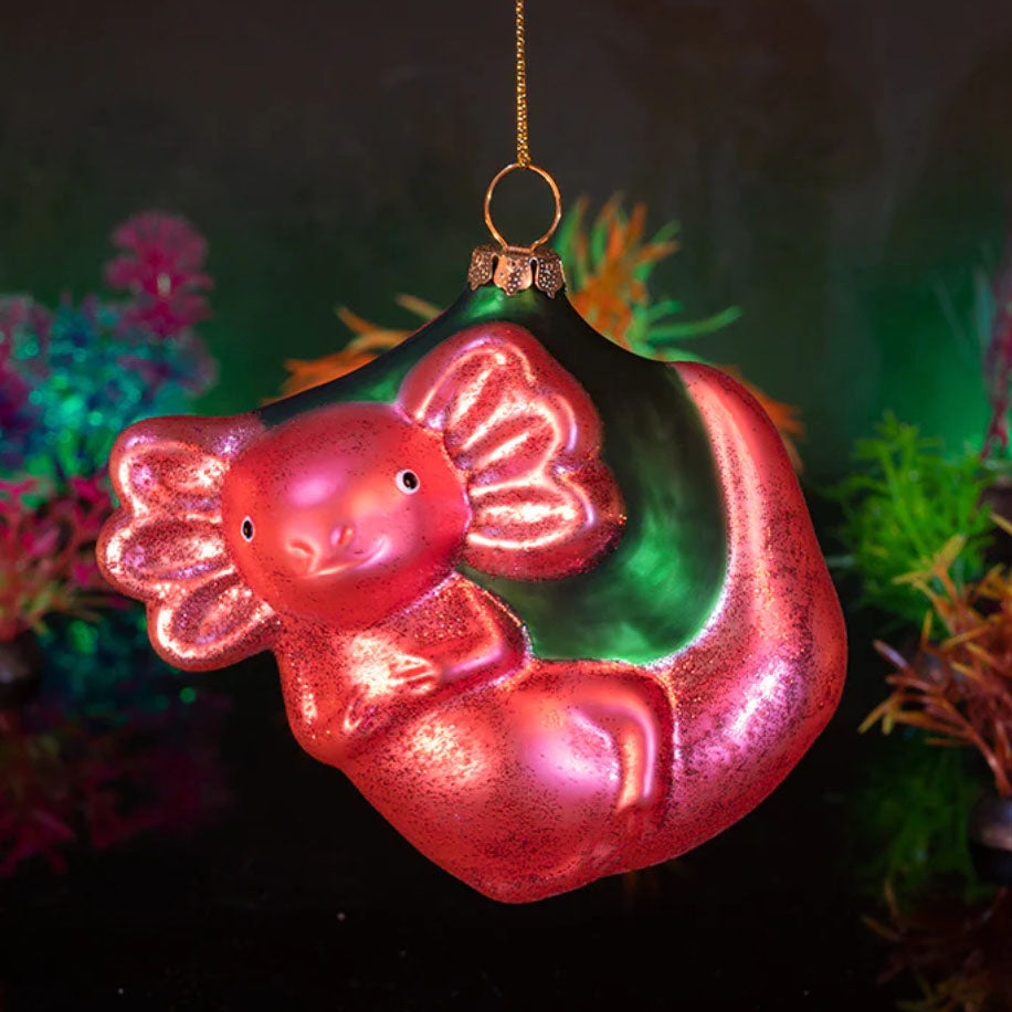 Axolotl Christmas Tree Bauble