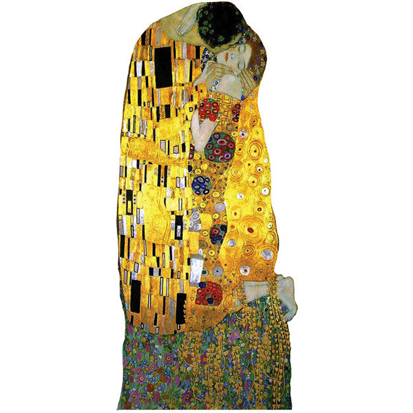 Klimt's The Kiss Shaped Card