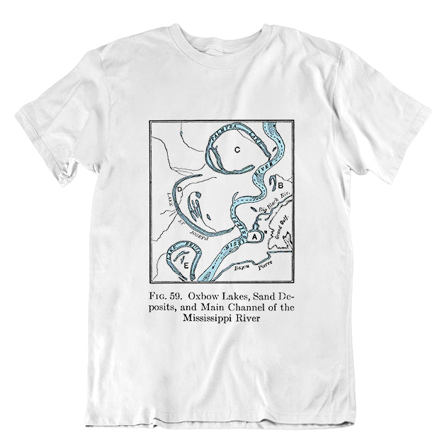 Oxbow Lakes White T-shirt LARGE Only