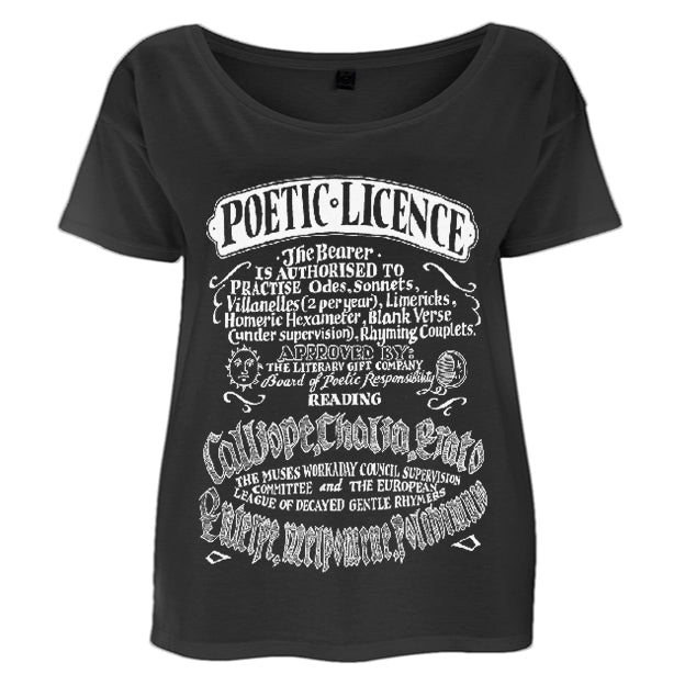 Poetic Licence Women's T-shirt - Loose-fit - MEDIUM ONLY
