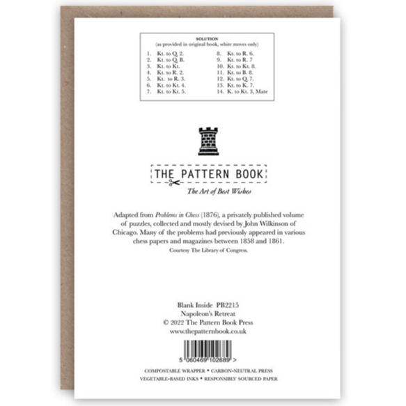 Napoleon's Retreat Card