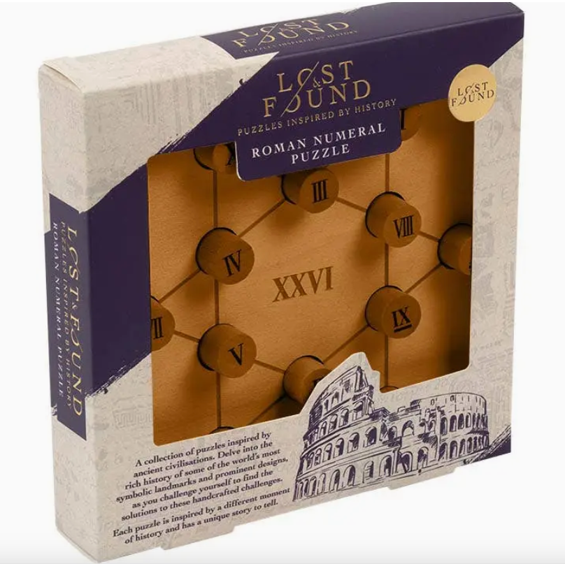Lost and Found Roman Numeral Puzzle