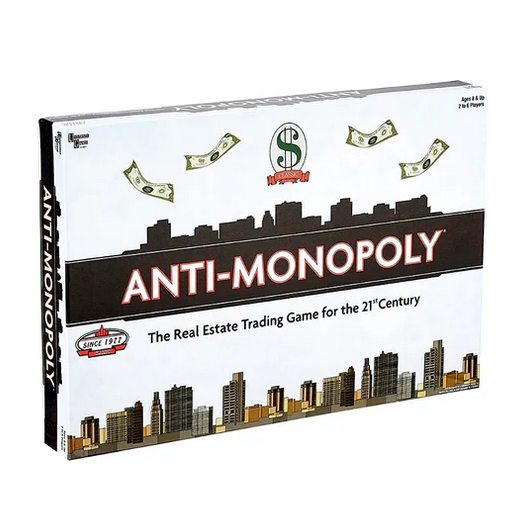 Anti-Monopoly Board Game