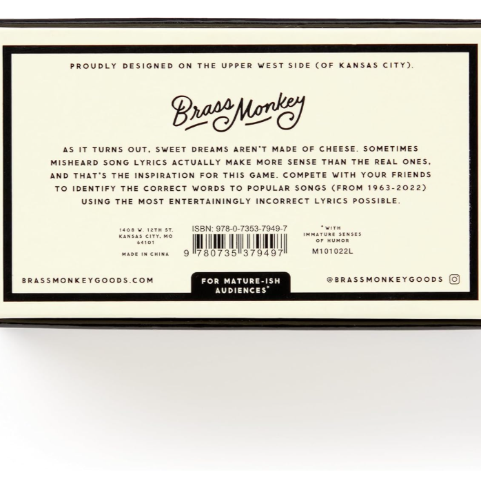 Misunderstood Songs Game