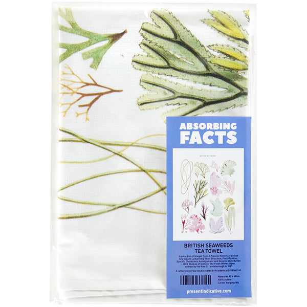 British Seaweeds Tea Towel