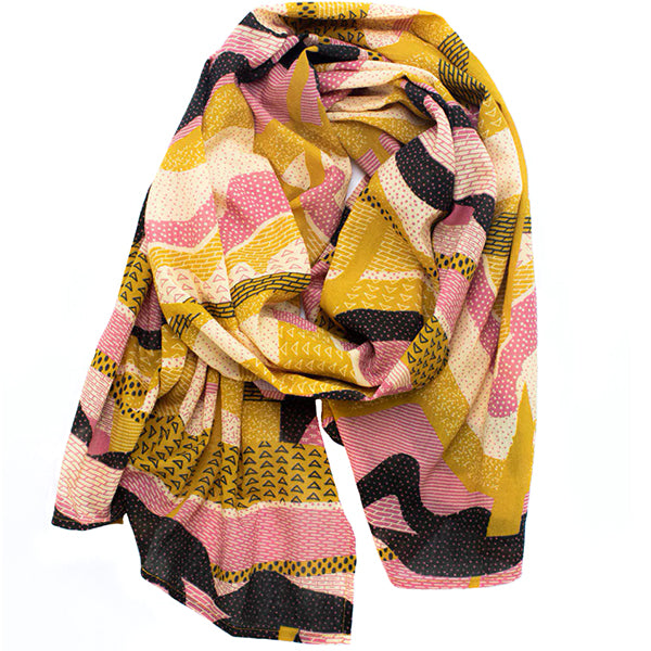 Geological Layers Scarf