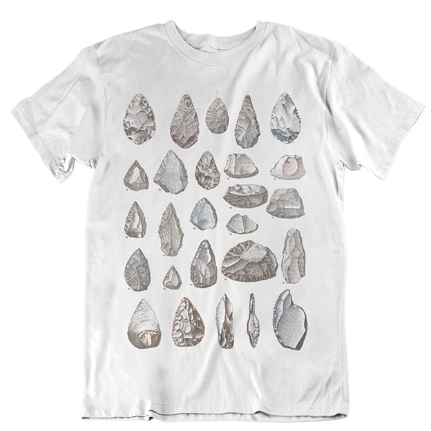 Stone Tools Unisex T-Shirt - White