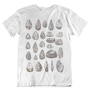 Stone Tools Unisex T-Shirt - White