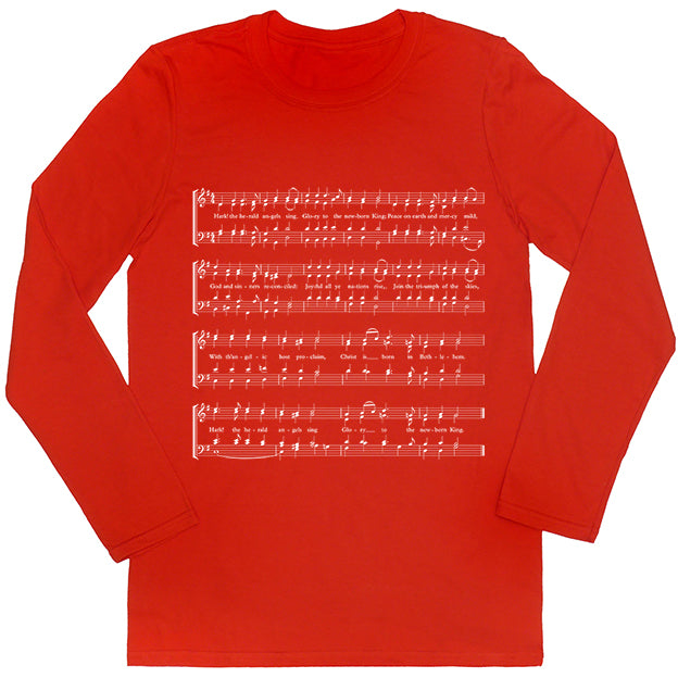 Hark the Herald Angels Sing Long-sleeved Unisex T-shirt