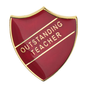 Outstanding Teacher Enamel Pin