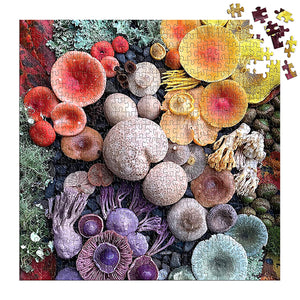 Shrooms in Bloom 500-Piece Jigsaw Puzzle