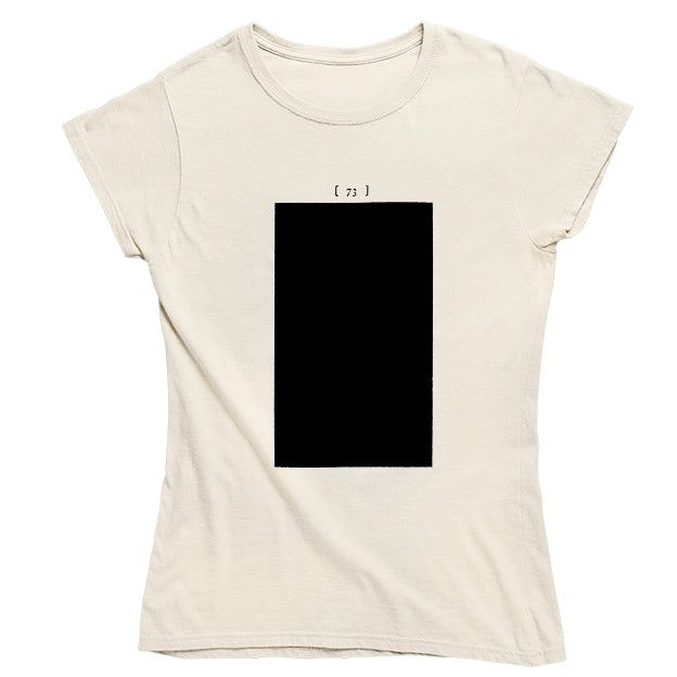 Tristram Shandy Black Page T-shirt