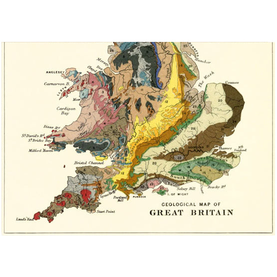 Geology Of Britain Card