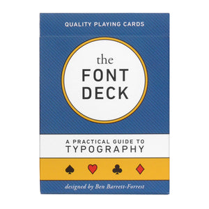 The Font Deck