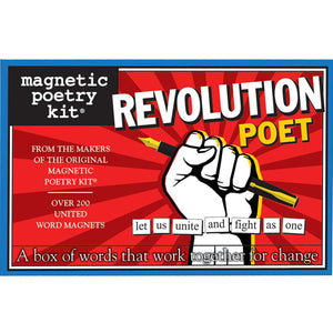 Magnetic Poetry - Revolution Poet Edition