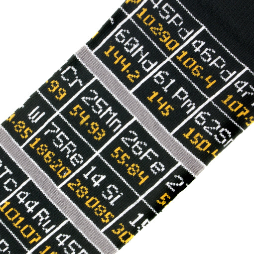 Periodic Table Socks
