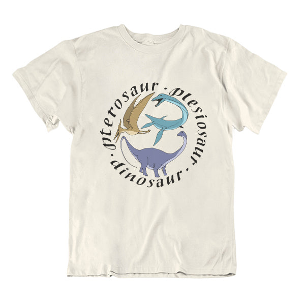 Dinosaur Pterosaur Plesiosaur Children's T-Shirt