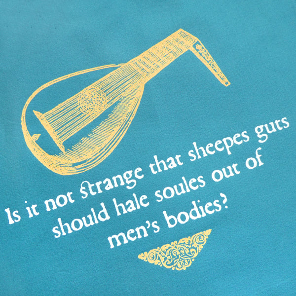 Shakespeare Music Tote Bag