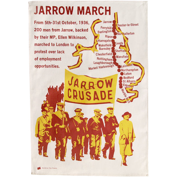 Jarrow March Tea Towel
