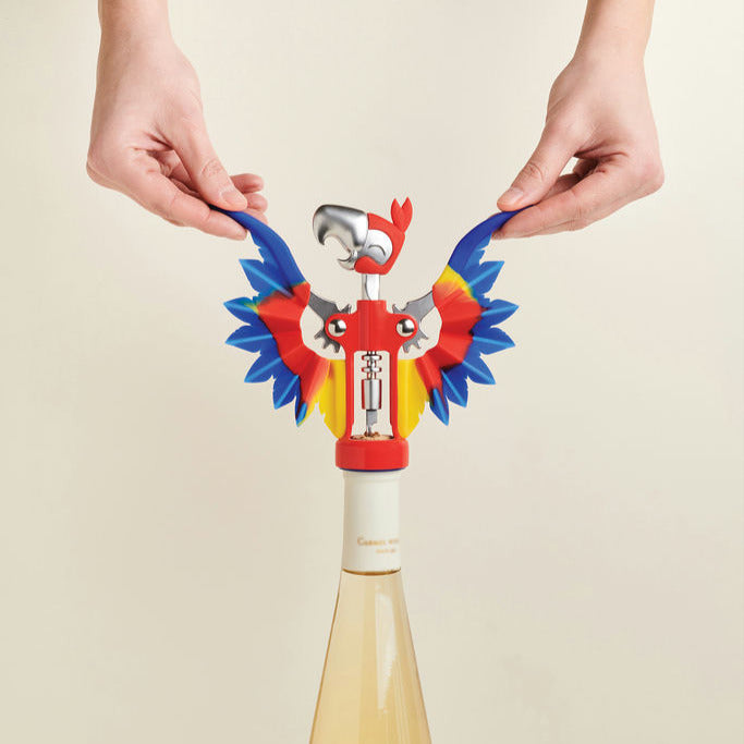 Pinot Parrot Corkscrew and Bottle Opener