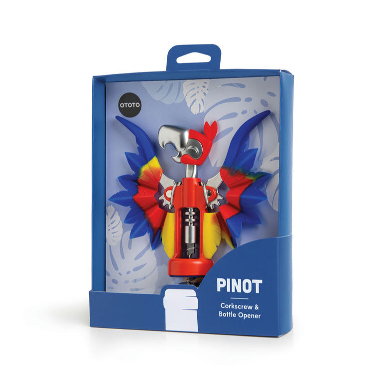 Pinot Parrot Corkscrew and Bottle Opener