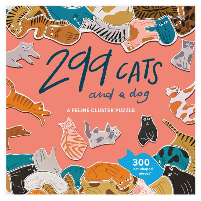 299 Cats (and a dog): A Feline Cluster Puzzle