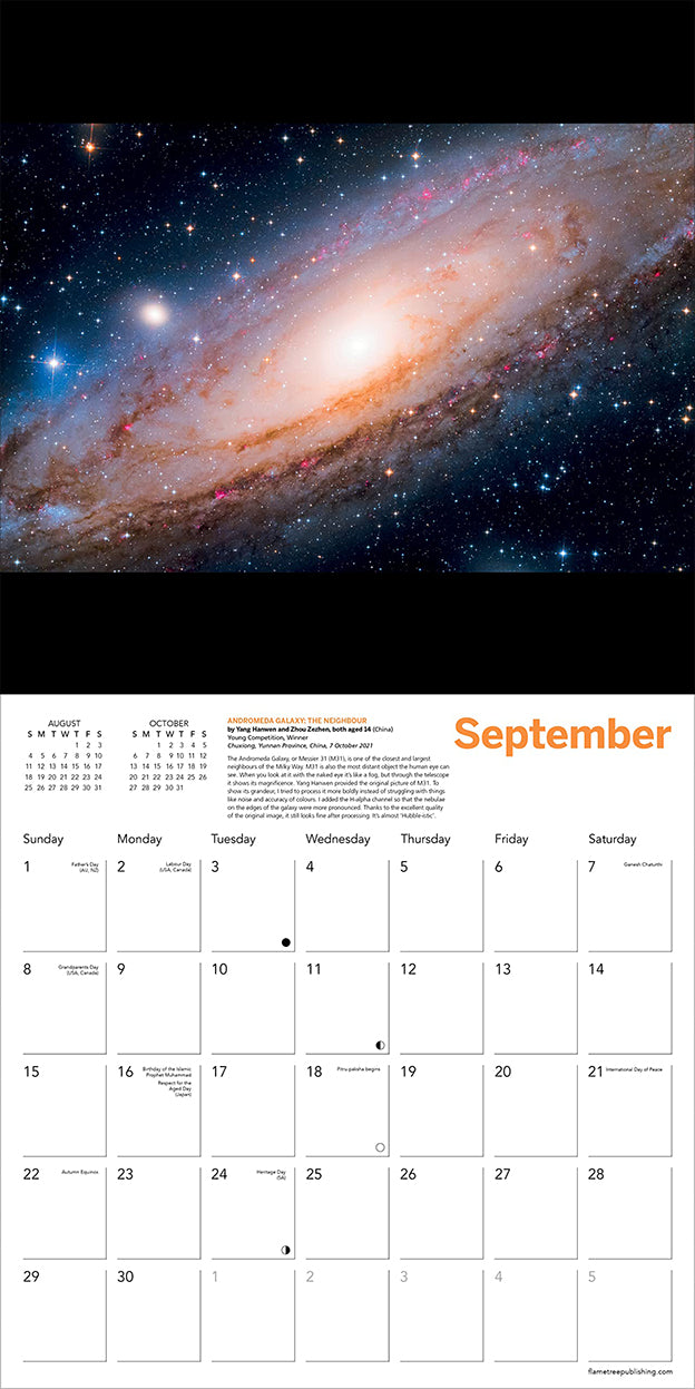 Astronomy Photographer of the Year Wall Calendar 2024