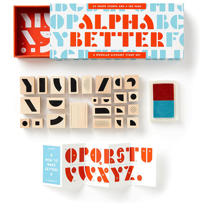 Alpha Better Stamp Set
