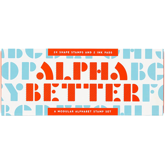 Alpha Better Stamp Set