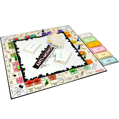 Anti-Monopoly Board Game