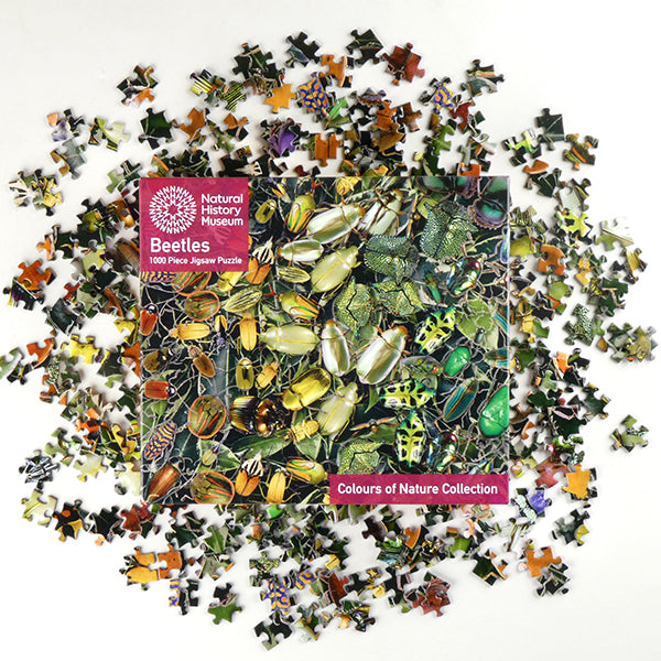 Beetles 1000-Piece Jigsaw Puzzle - Natural History Museum