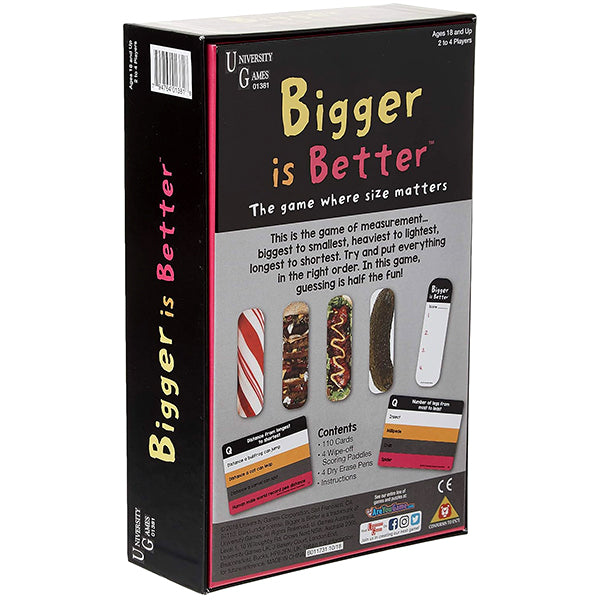 Bigger is Better  - The Game where Size Matters