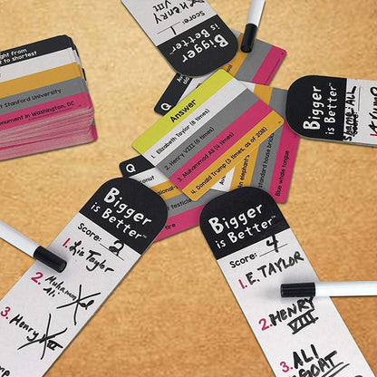 Bigger is Better  - The Game where Size Matters