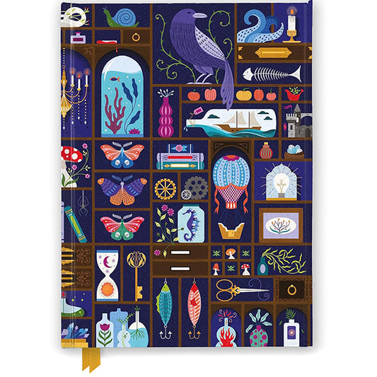 A Cabinet of Curiosities Foiled Journal