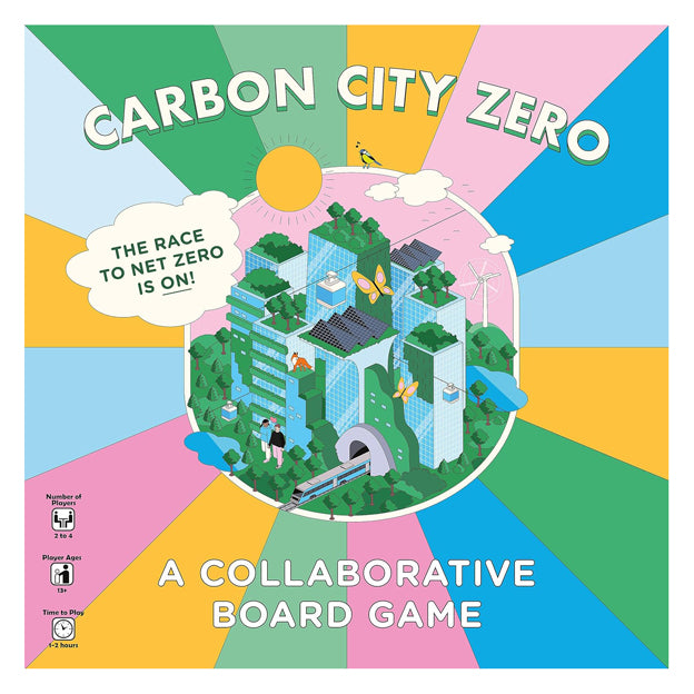 Carbon City Zero - Collaborative Board Game: Can you work together for a carbon-neutral future?