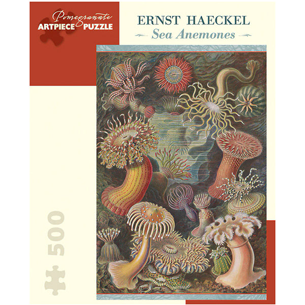 Ernst Haeckel Sea Anemones 500-Piece Jigsaw Puzzle