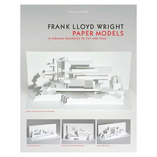 Frank Lloyd Wright Paper Models Kit – Present Indicative