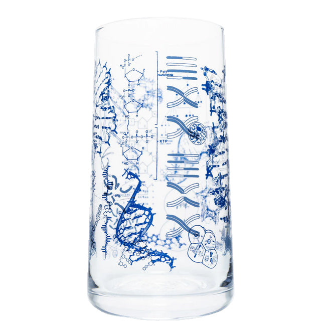 Genetics and DNA Drinking Glass
