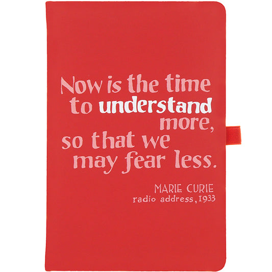 Marie Curie Quotation Notebook