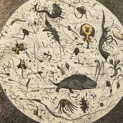 MONSTER SOUP Commonly Called THAMES WATER Tea Towel