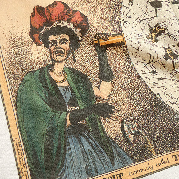 MONSTER SOUP Commonly Called THAMES WATER Tea Towel