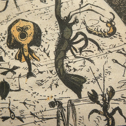 MONSTER SOUP Commonly Called THAMES WATER Tea Towel