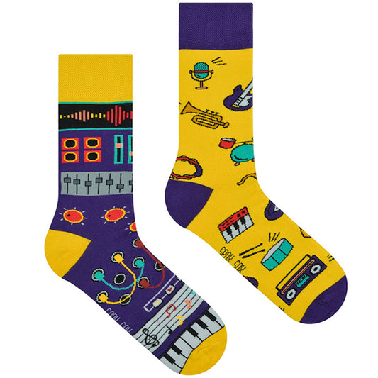 Music Mismatched Socks