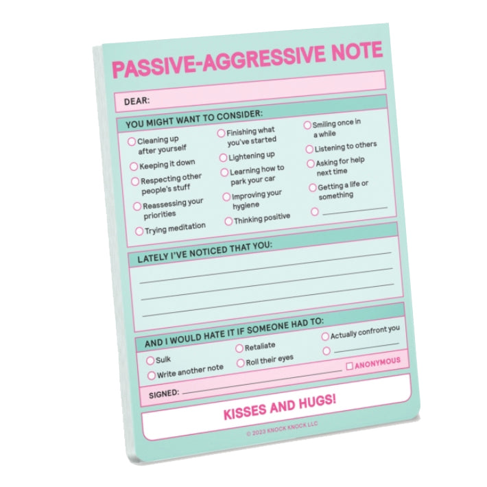 Passive-Aggressive Notes - Pastel Edition