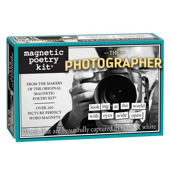 Magnetic Poetry - Photographer Edition