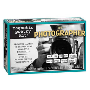 Magnetic Poetry - Photographer Edition