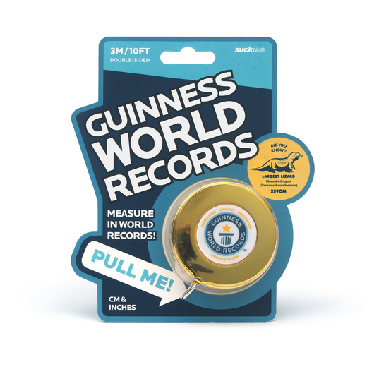 Guinness World Records Tape Measure