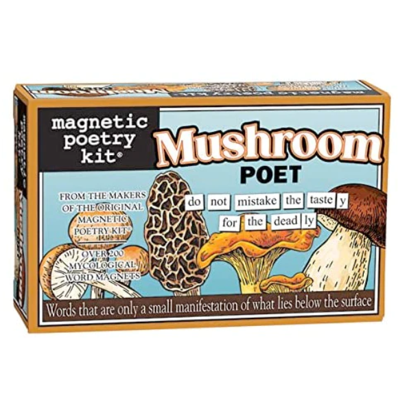 Magnetic Poetry - Mushroom Poet Edition
