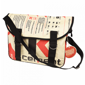 Recycled Cement Courier Satchel