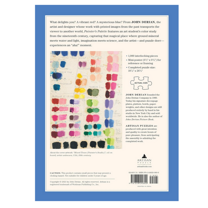Painter's Palette 1000-Piece Jigsaw Puzzle